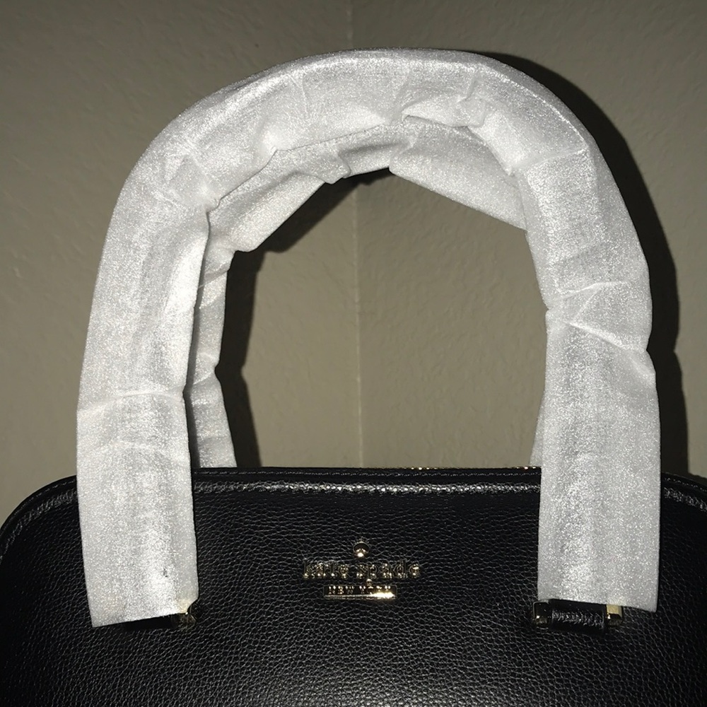 NWT Kate Spade ♠️ Black Satchel Handbag - Picture 7 of 16